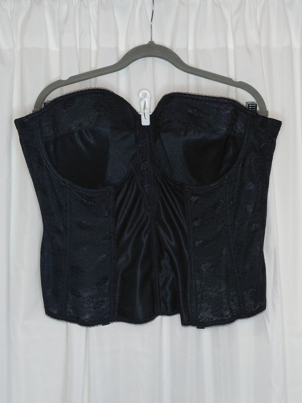Dominique Black Strapless Longline Bustier - Picture 14 of 16
